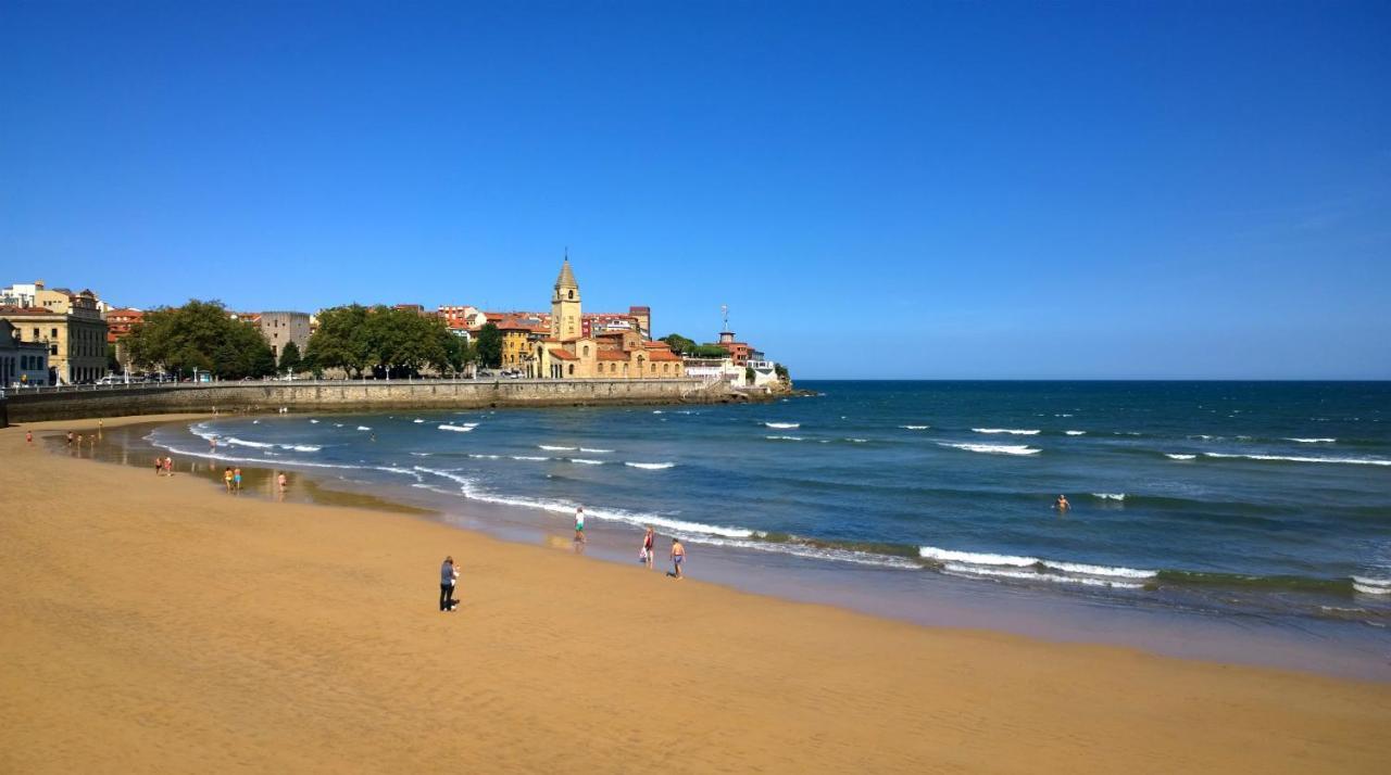 Apto Ramon Y Cajal,1- Centrico Y Cerca De Playa San Lorenzo-3Hab Garaje Opc กิฮอน ภายนอก รูปภาพ